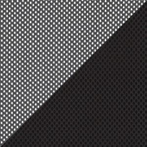 Комбинированный Сетчатый акрил серый / Ткань TW-11 чёрный