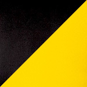 Экокожа комбинированный черный/желтый