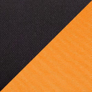 Ткань TW комбинированная черный-оранжевый